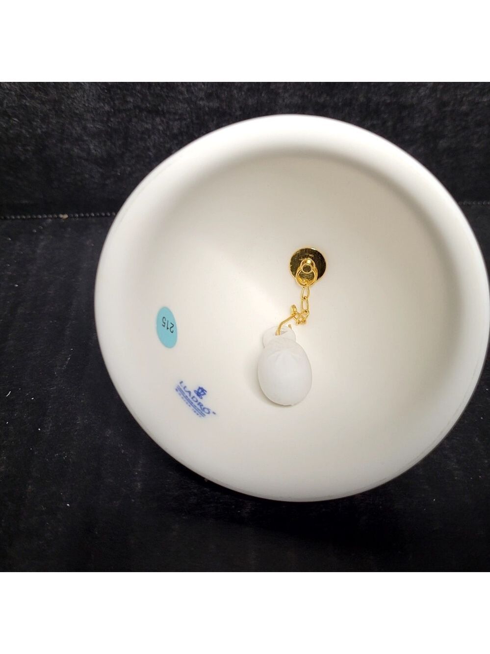 Lladro 1992  Campanita Navidad 92 Christmas Bell Ornament #15913 - Picture 10 of 12